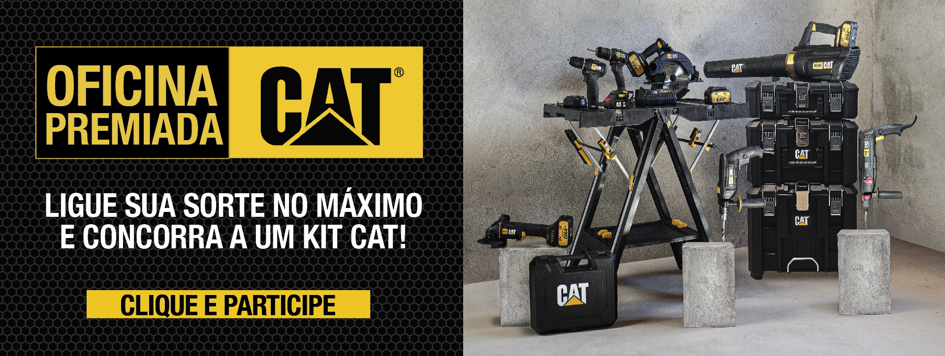 Kit completo de ferramentas CAT